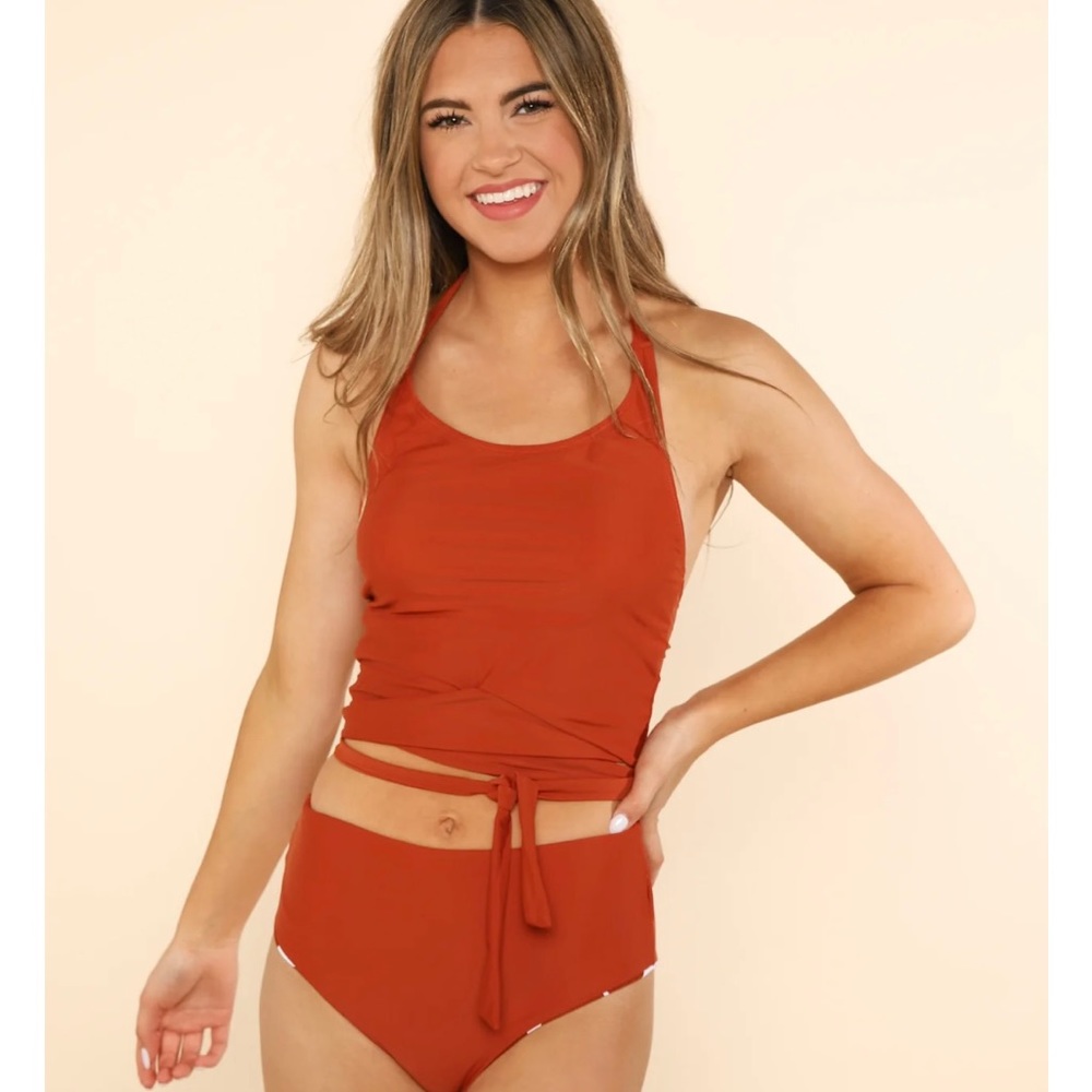 Coral Reef Swim Top
